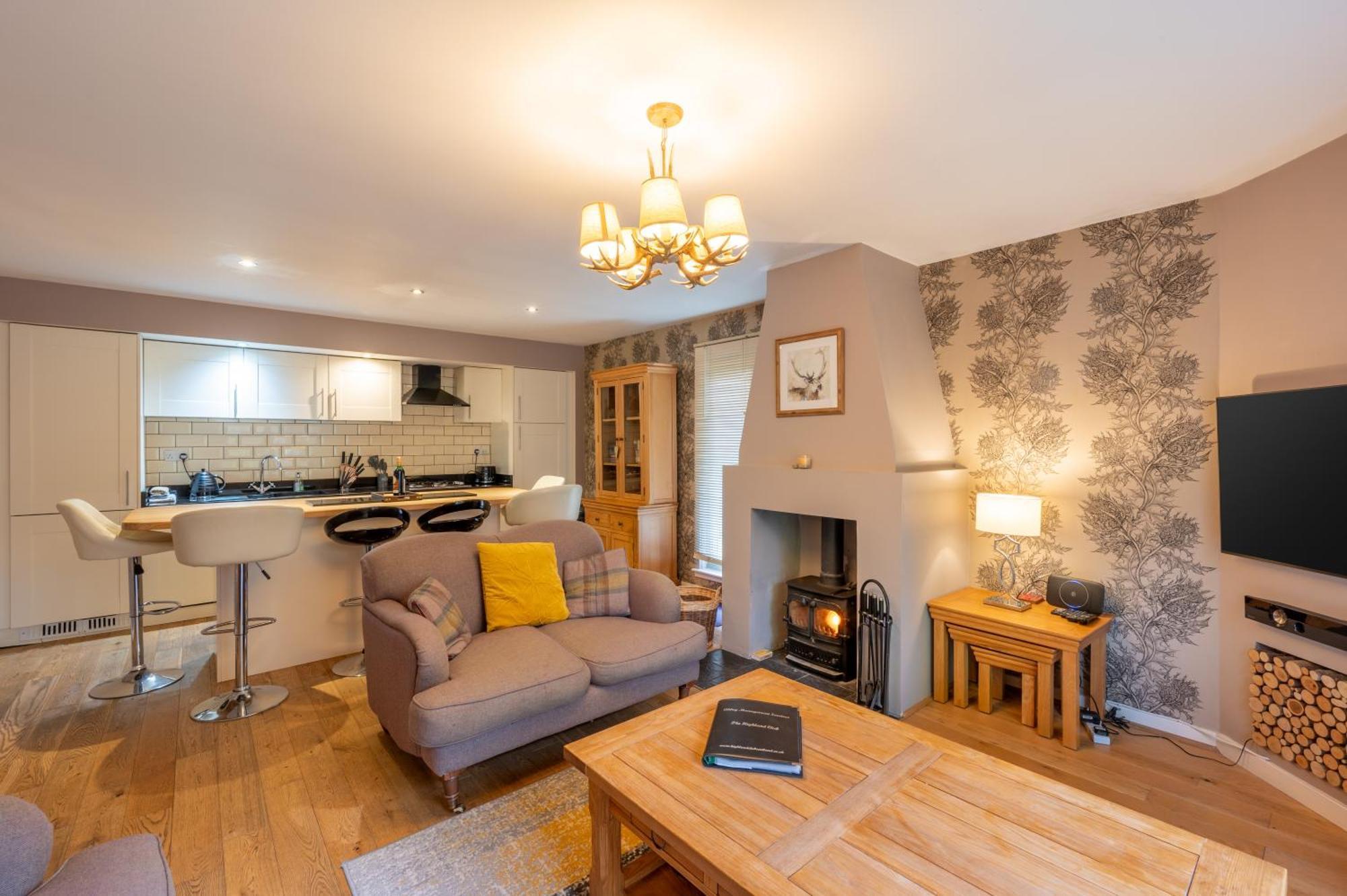 Abbey Holidays Loch Ness Luxury Self Catering 2 Bedroom Cottages Fort Augustus Ruang foto